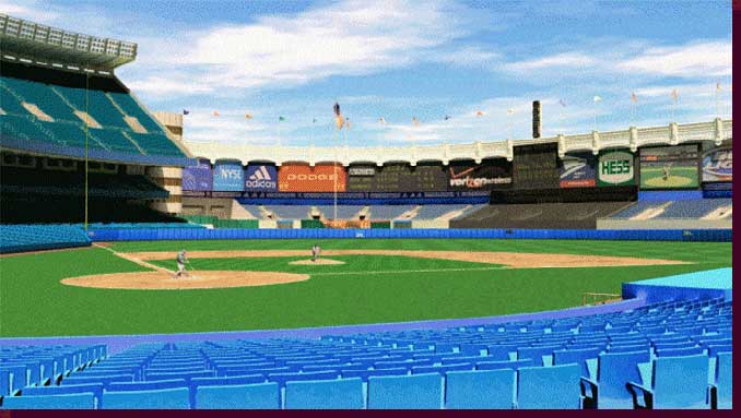 Architectural Rendering & 3D Computer Modeling - Yankee Stadium Day - Click on Image to View Close-up